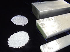 Photo:Silver (Various ingots, granule)